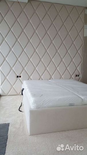 Мягкие стеновые панели мебельная ткань