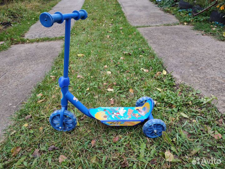 Самокат детский трехколесный