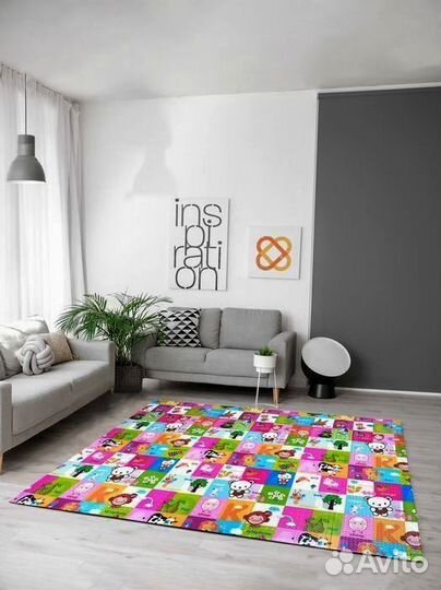 Детский коврик для ползания новый