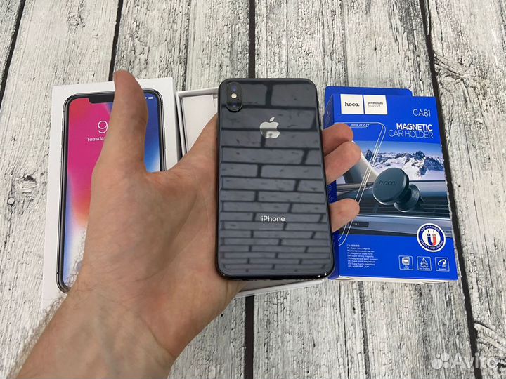 iPhone X 64 gb black A1356