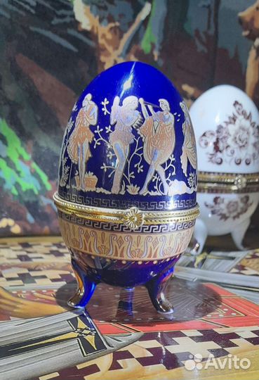 Три Шкатулки для украшений фарфор