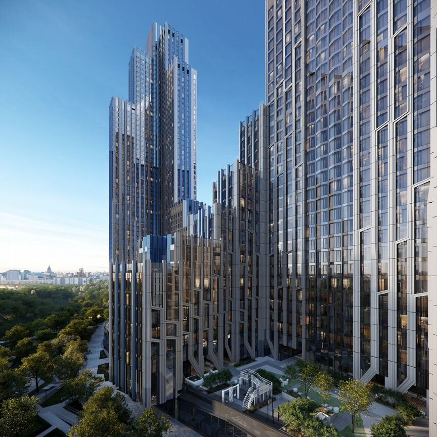 3-к. квартира, 93,5 м², 23/56 эт.