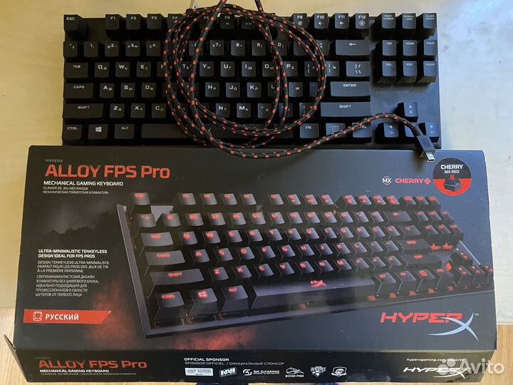 Игровая клавиатура HyperX Alloy FPS Pro
