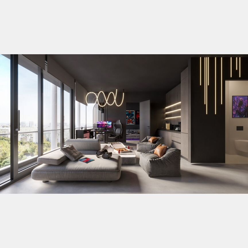 2-к. квартира, 59,3 м², 14/18 эт.