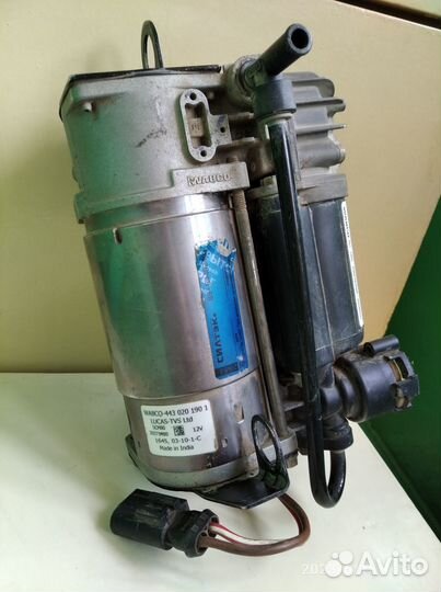 Компрессор пневмоподвески на mercedes