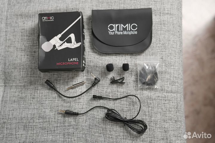 Новый микрофон петличный Arimic Jack 3.5