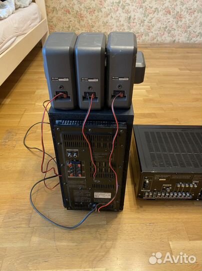 Ресивер Sony str-de445+сабвуфер и колонки