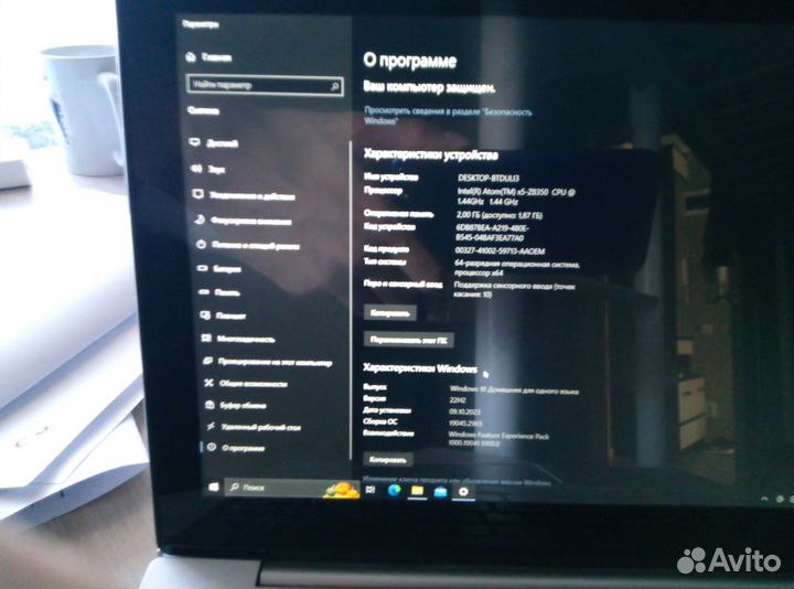 Lenovo miix 320-10icr планшет