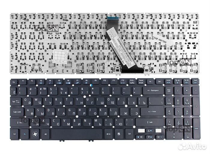 Клавиатура для ноутбука Acer V5-531 V5-551 V5-571