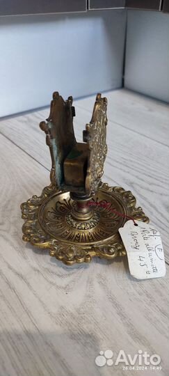Винтажная спичечница (держатель,подставка)