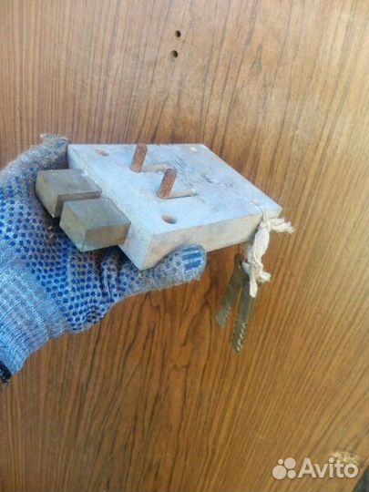 Замок гаражный, реечный