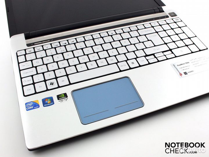 Ноутбук Packard bell easynote TX86