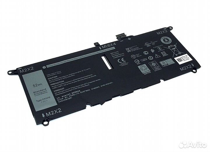 Аккумулятор для Dell XPS 13 9370 7.6V 6500 mAh