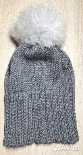 Шапка с помпоном для девочки Regina 2-4 года