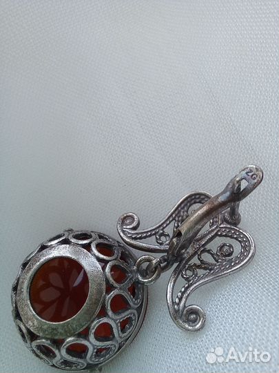 Серебряные серьги