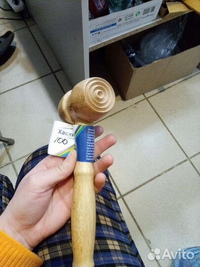 Деревянный молоток для мяса