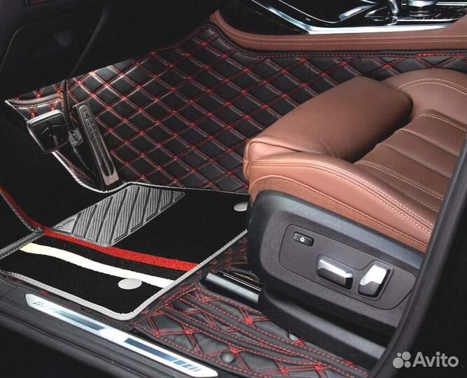3D Коврики Lexus Салон Багажник из Экокожи
