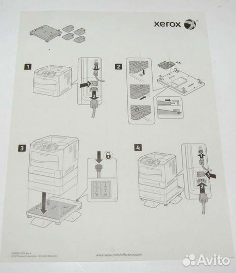 097N01916 Стенд для принтера Phaser 4622,4600,4620