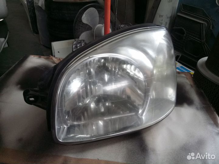 Фара левая santa FE
