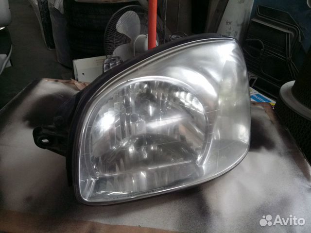 Фара левая santa FE