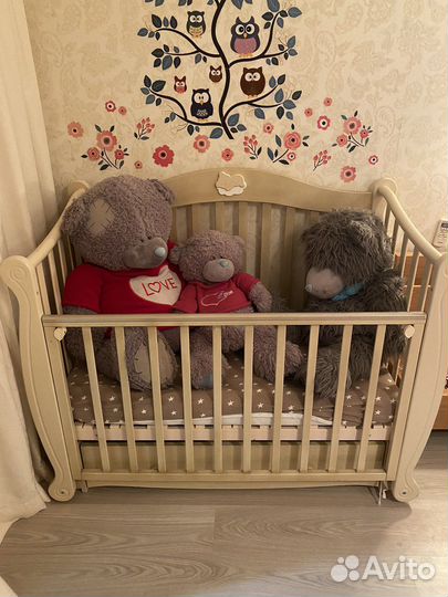 Кровать из массива бу