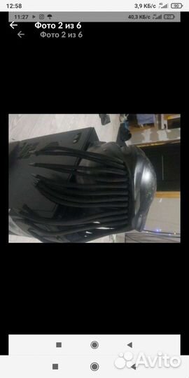 Мото шлем хищник