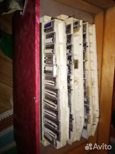 Гармонь тульская 301 резонаторы ре #