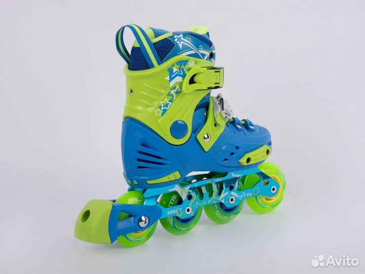Ролики sitis First Blue-Green Mos729