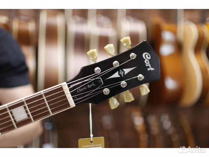 Cort CR200-GT золотистая электрогитара