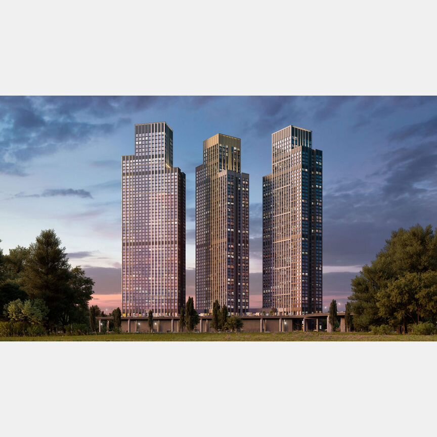 1-к. квартира, 54,2 м², 33/54 эт.