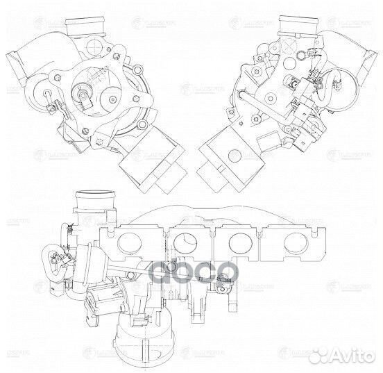 Турбокомпрессор audi A4 (07) /A6 (C7) (11) /Q5