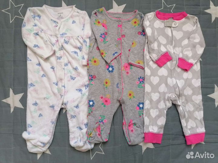 Вещи пакетом для девочки carter's