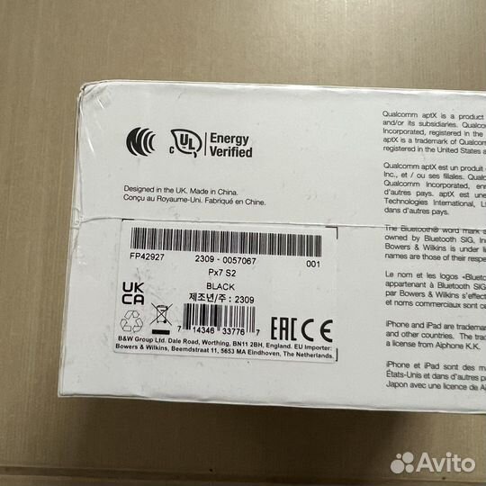 Наушники Bowers & Wilkins px7 s2