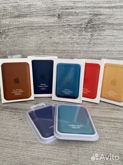 Apple magsafe leather wallet