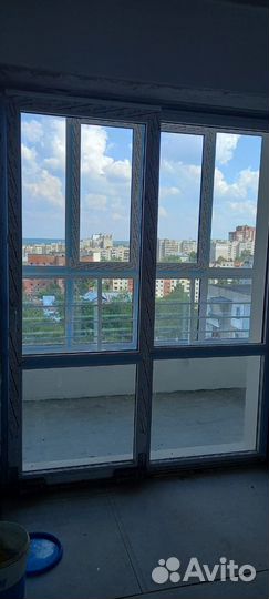 Пластиковое окно панорамное сдвижное