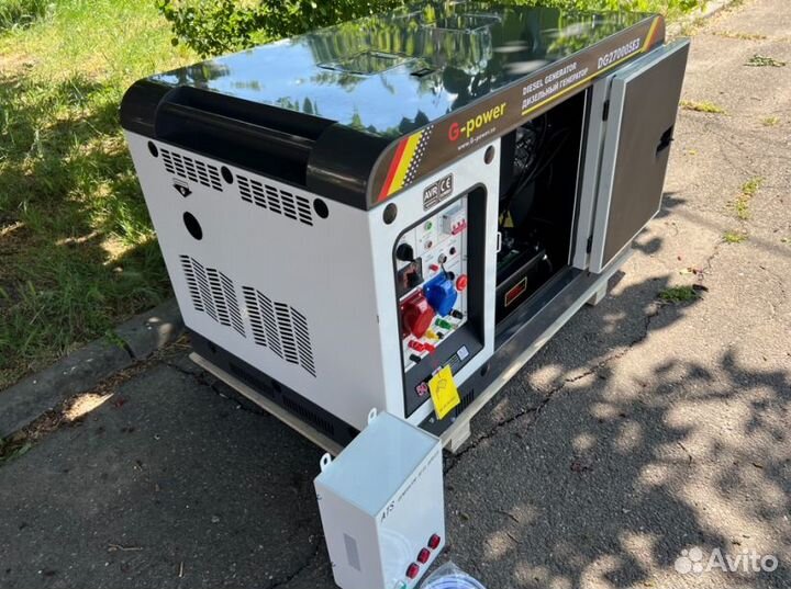 Генератор дизельный 10 kW g-power трехфазный