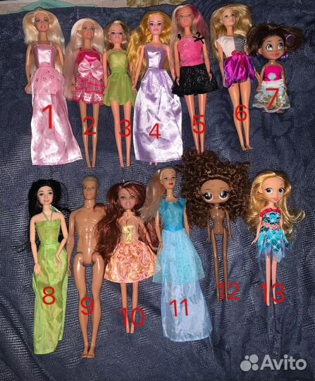 Куклы разные