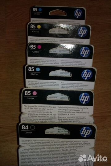 Струйные картриджи HP