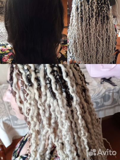 Африканские косички, зизи афро кудри