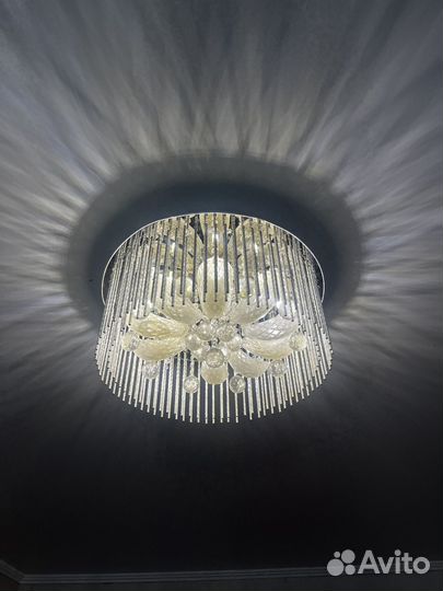Люстра потолочная бу