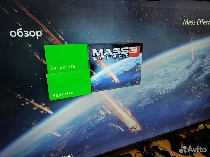 Mass effect 3 Xbox 360 лицензия диск