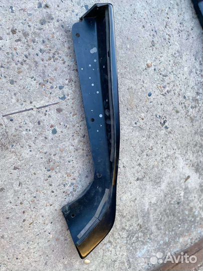 Сплиттеры и диффузор на задний бампер legacy br