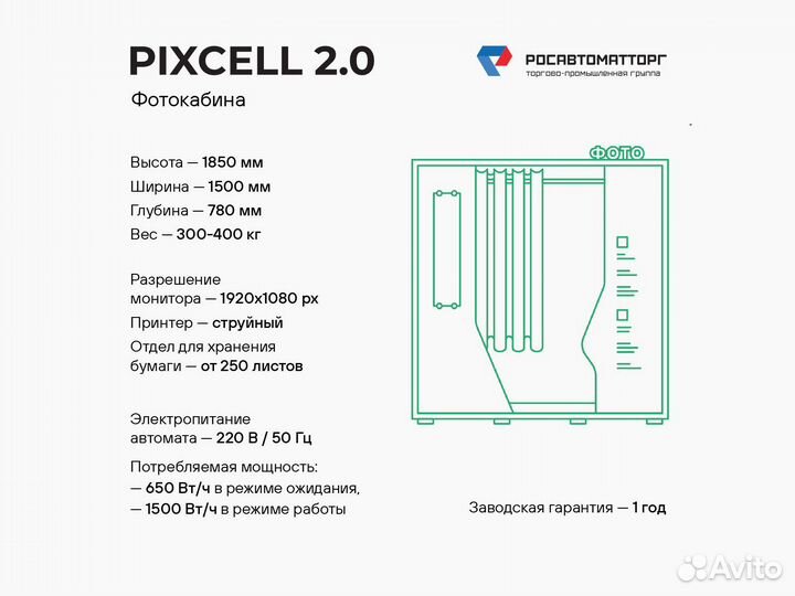 Бизнес под ключ. Фотокабина. Башкортостан