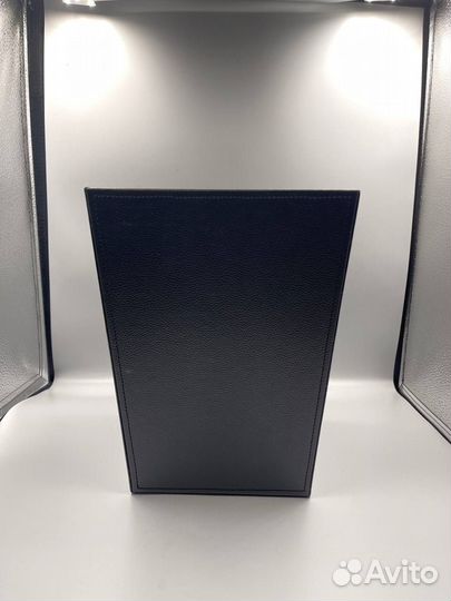 Мусорный бак с мешком-вкладышем искусств кожа