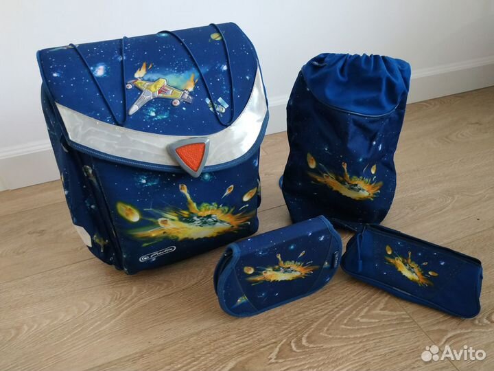 Школьный рюкзак Herlitz+мешок для обуви+пенал