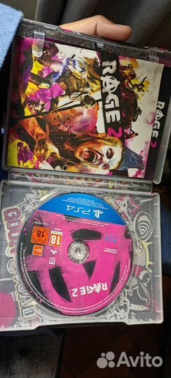 Steelbook ps4 Rage 2
