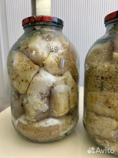 Сало соленое