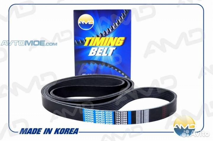 Ремень поликлиновый (с кондиц.) amdbl291 AMD