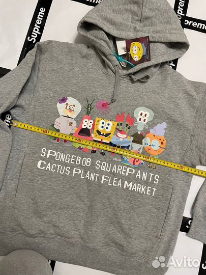 Худи cpfm x Uniqlo x Spongebob SquarePants