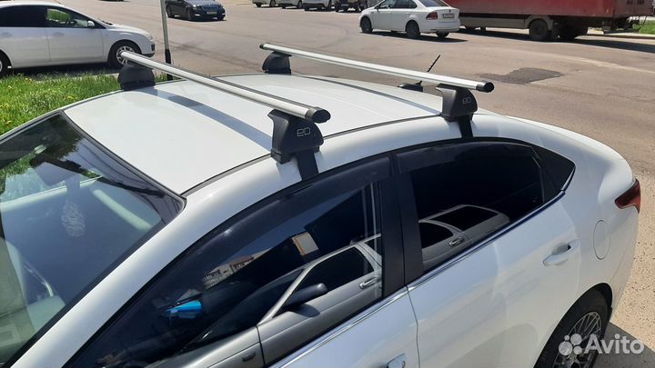 Багажник на крышу Hyundai Solaris, Eвродеталь